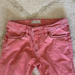 pink corduroy jeans/pants!